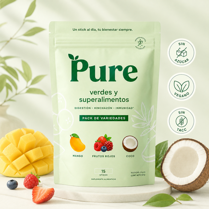 PURE® — Sentite más liviana, con más energía y una mejor digestión.